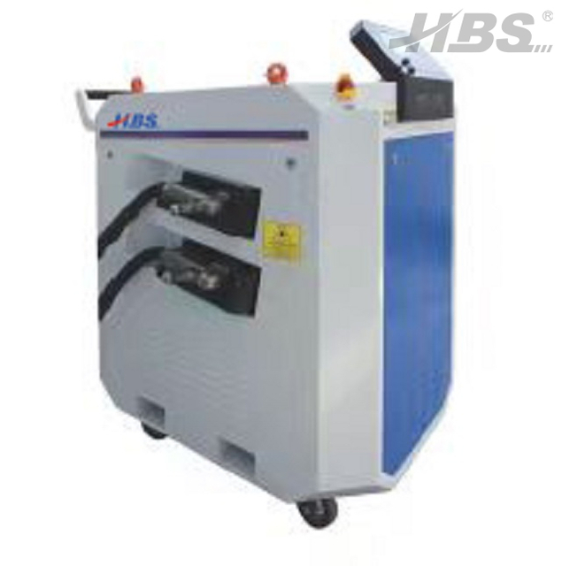 All-in-one Double-head Laser Cleaning Machine with two handle