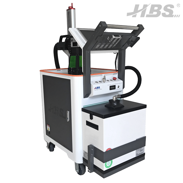 Full Enclosed Handheld Fiber Laser Marking Machine HBS-GQ-20C1