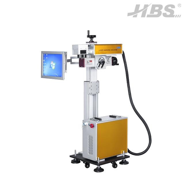 Fiber Laser Marking Machine HBS-GQ-20D for Fly marking