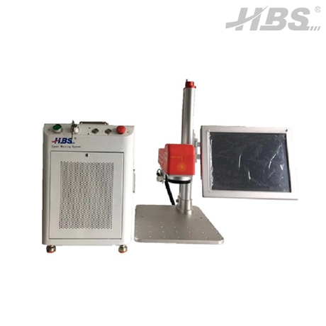 Online Marking Fiber Laser Marking Machine HBS-GQ-20 with I/O port