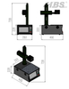 New Presentation Bench Top Compact Economic Laser Marking Machine HBS-GQ-20 New