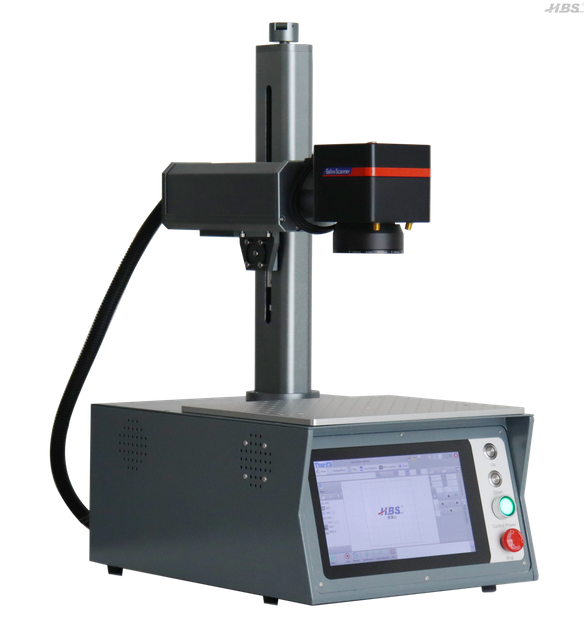 New Presentation Bench Top Compact Economic Laser Marking Machine HBS-GQ-20 New