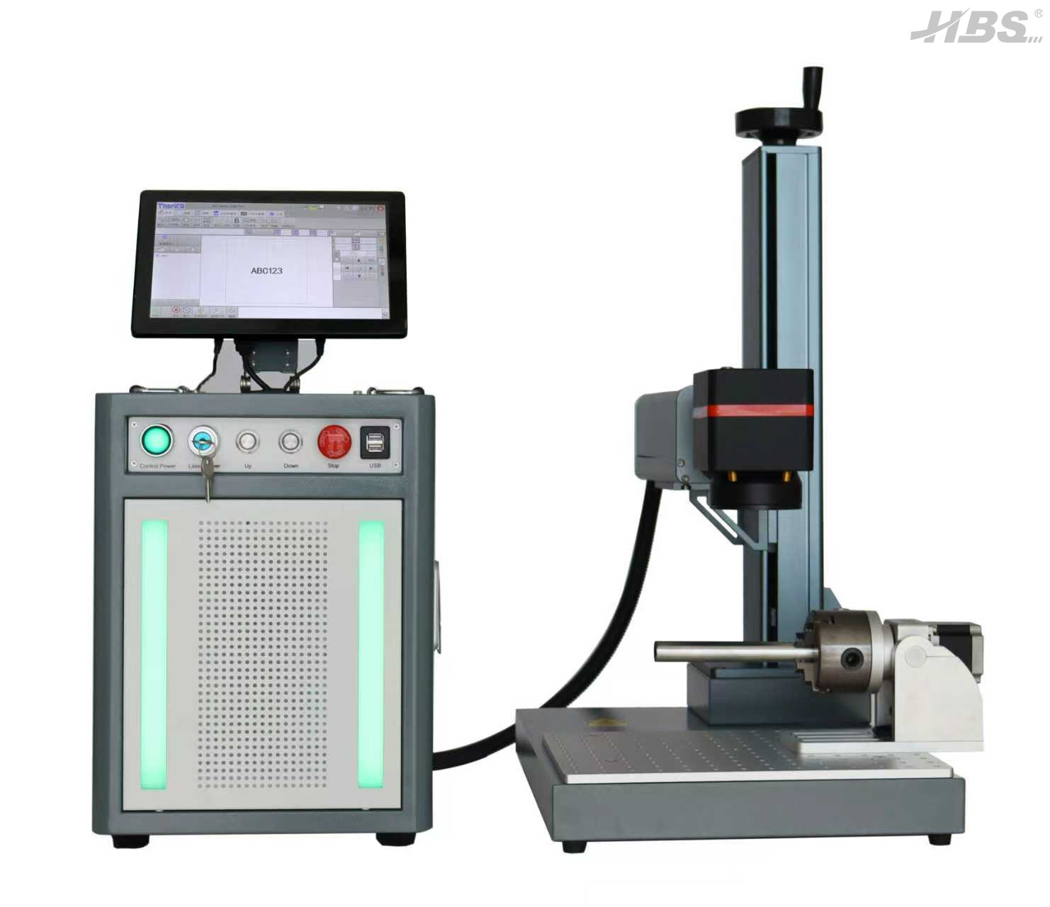 Multiple function fiber laser engraving machine